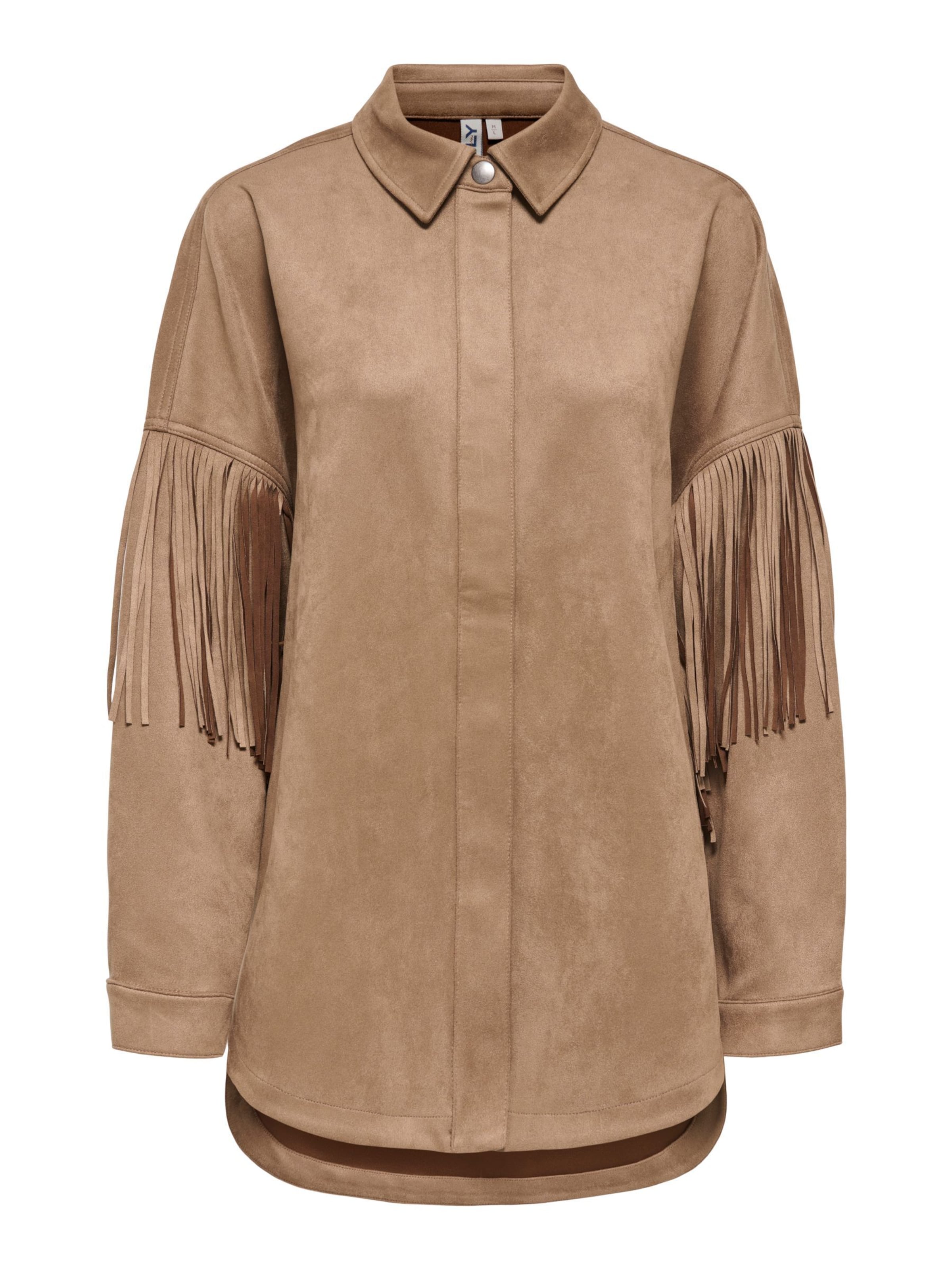 ONLY Chaqueta de entretiempo 'ONLStina' en marrón claro, Vista del producto