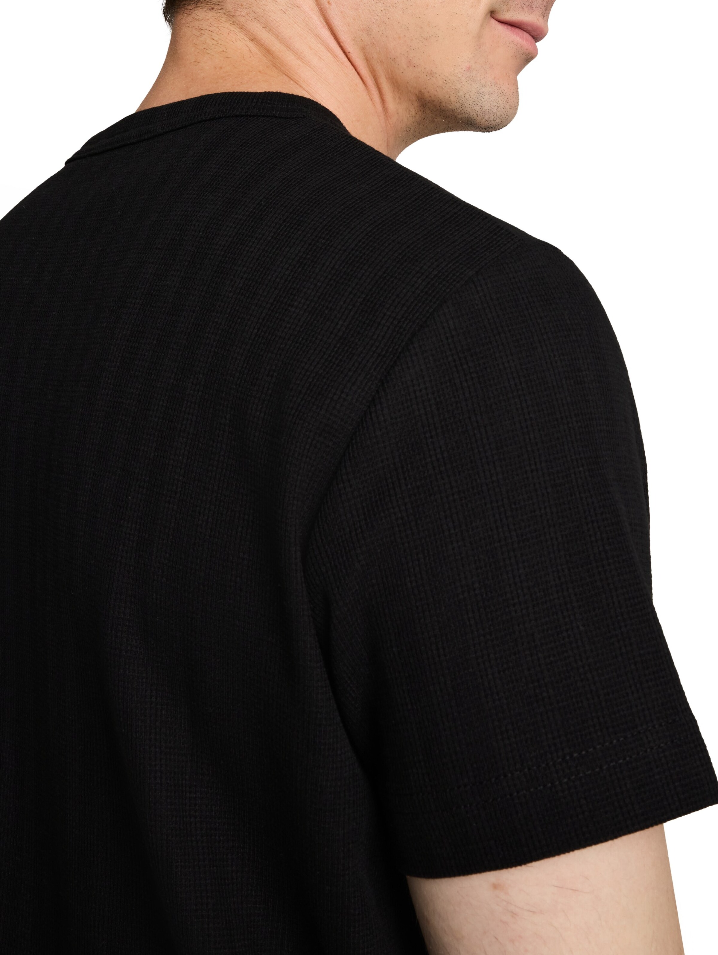 melns TOM TAILOR T-Krekls