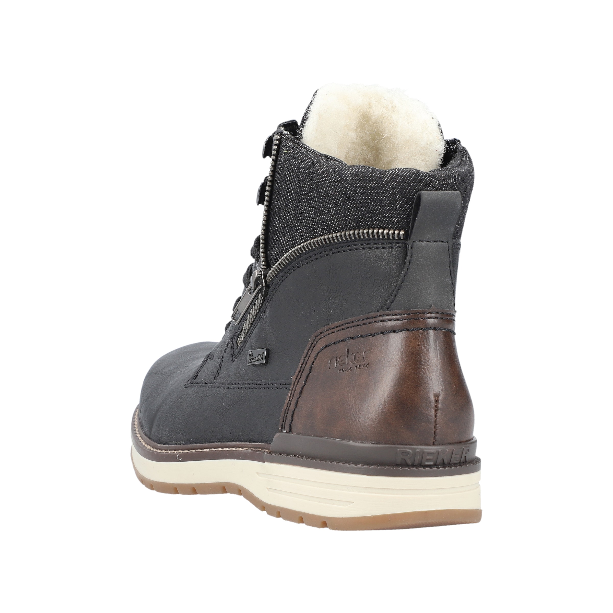 Rieker Lace-up boots in Blue