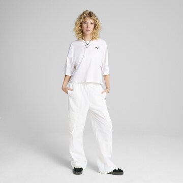 PUMA Performance shirt 'Wardrobe Ess' in White
