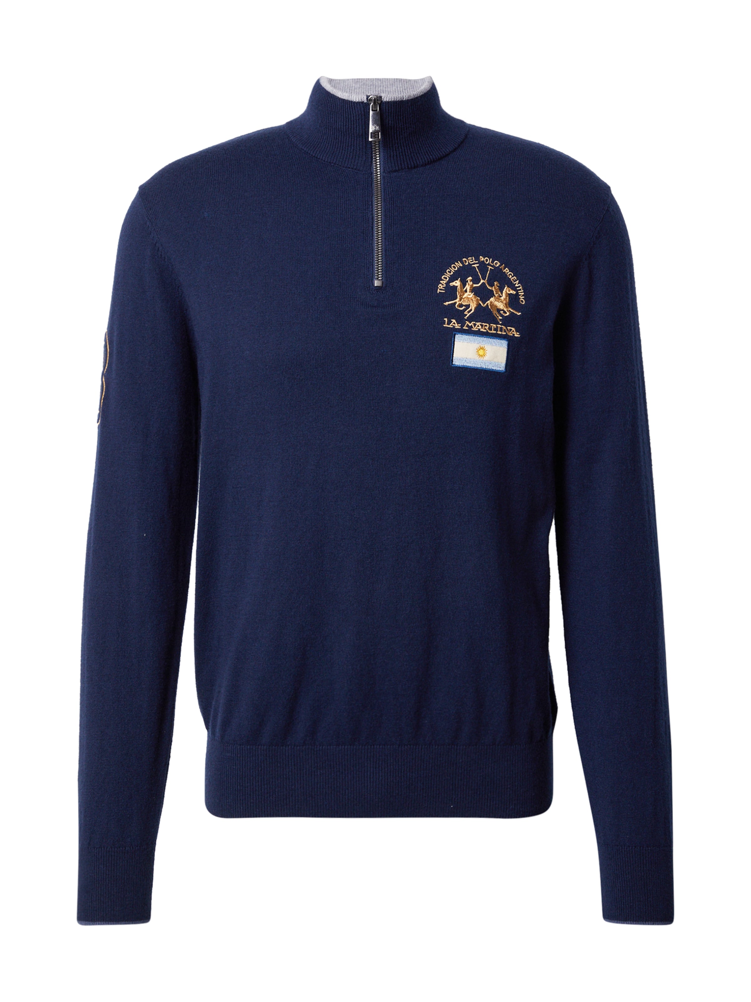 Pullover di La Martina in blu: frontale
