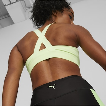 Bustier Soutien-gorge de sport PUMA en vert