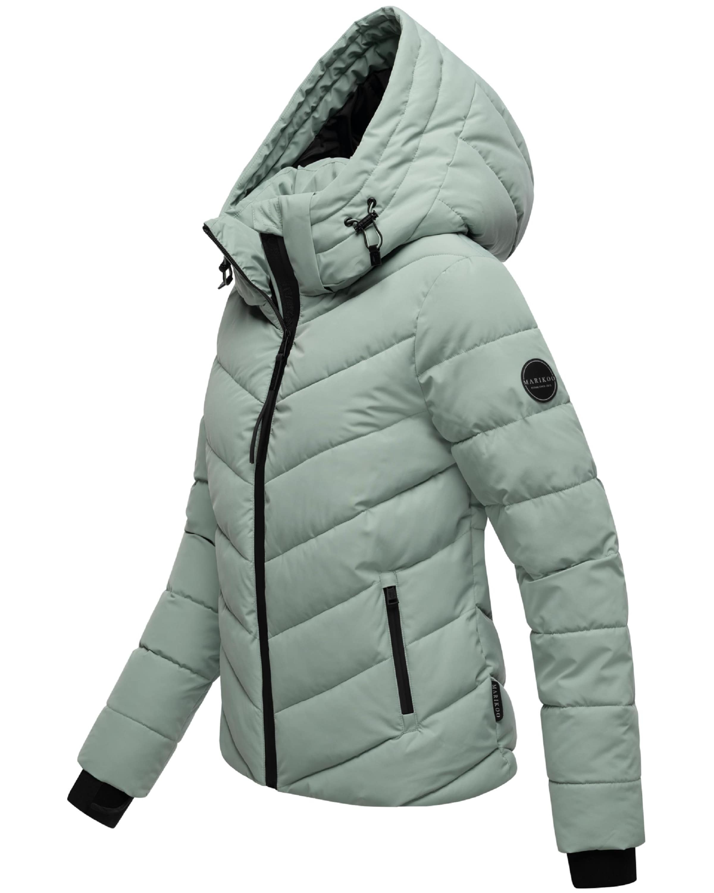 Geacă de iarnă de la MARIKOO pe verde