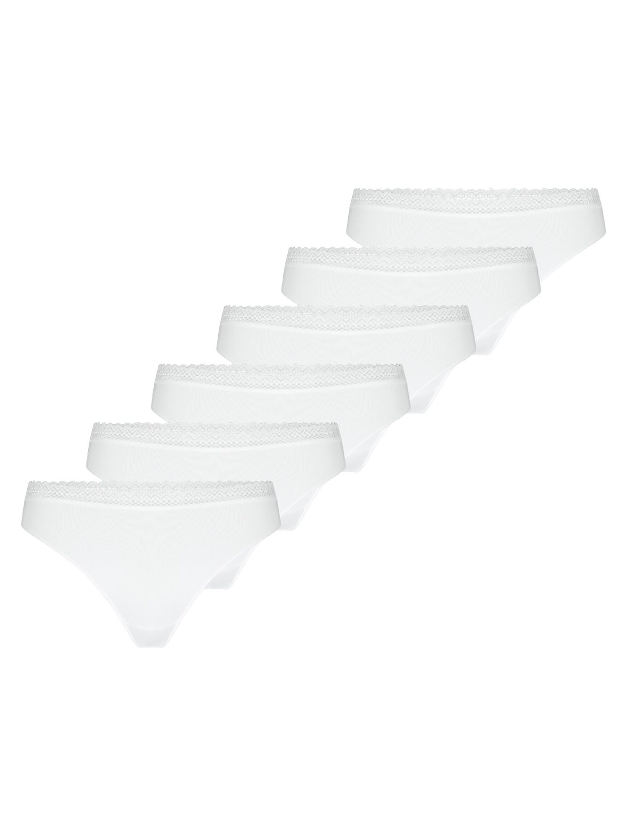 Nina von C. String 'Slipboutique' in White: front