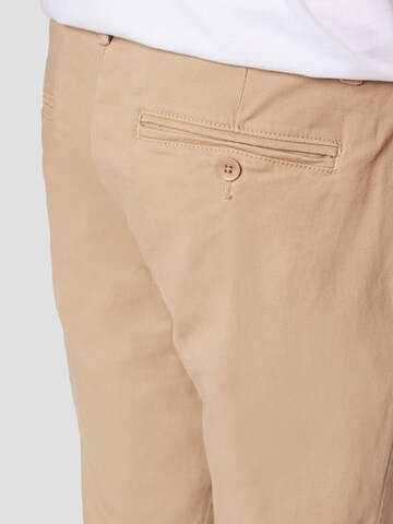 Coupe slim Pantalon à pince 'Cam' Only & Sons en beige