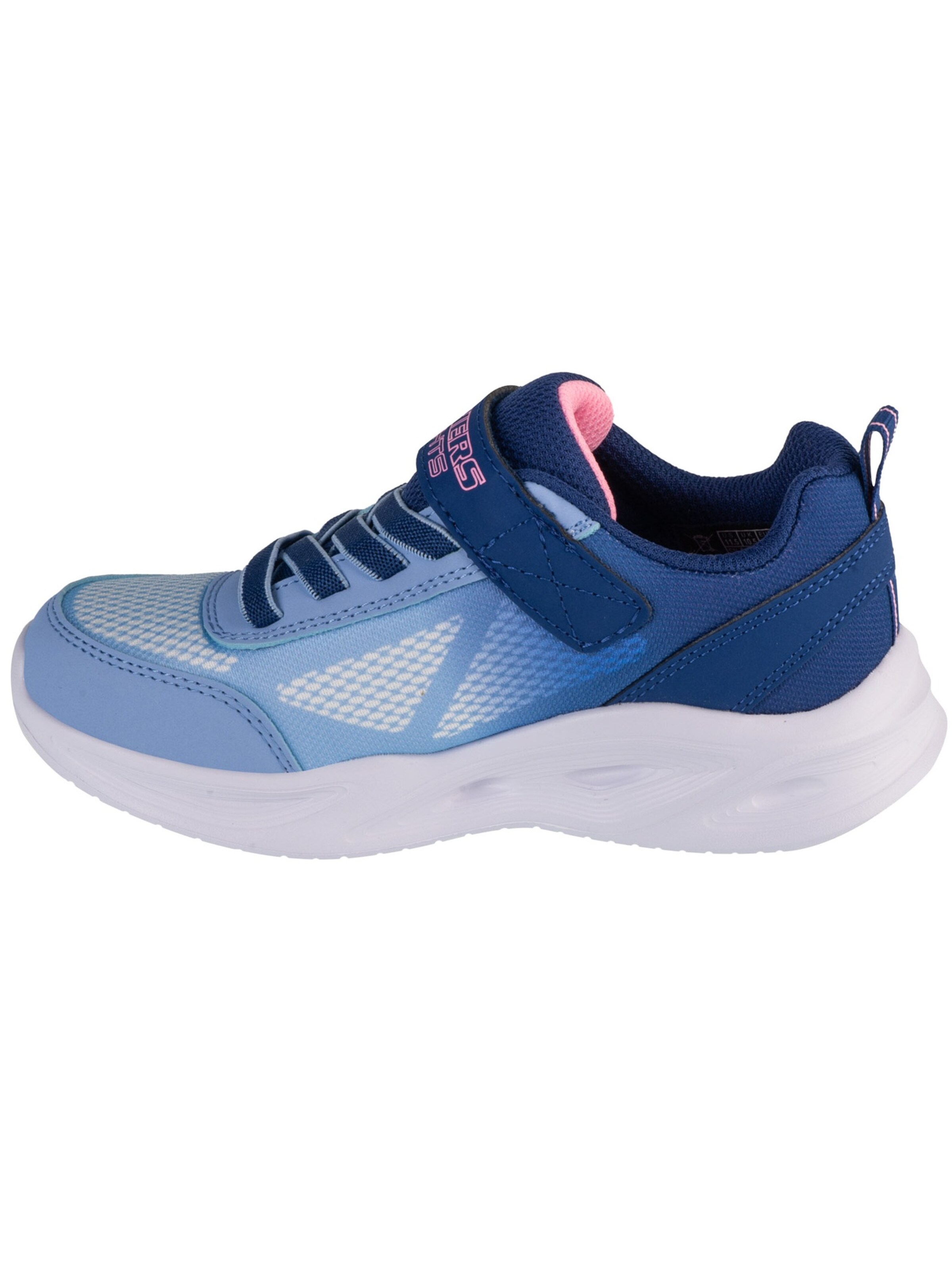 SKECHERS Sneakers 'Skechers Sola Glow - Ombre Deluxe' in Blue: front