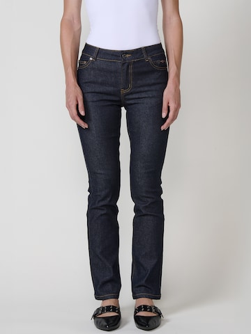Regular Jeans de la KOROSHI pe albastru: față