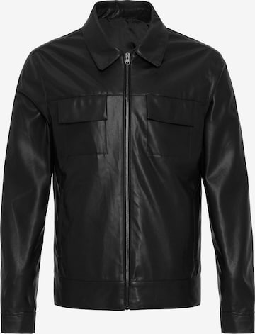 Antioch Between-season jacket in Black: front