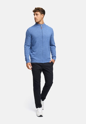 INDICODE JEANS Knit cardigan 'Margous' in Blue