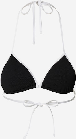 LeGer by Lena Gercke Triangle Bikini Top 'Pauline' in Black: front