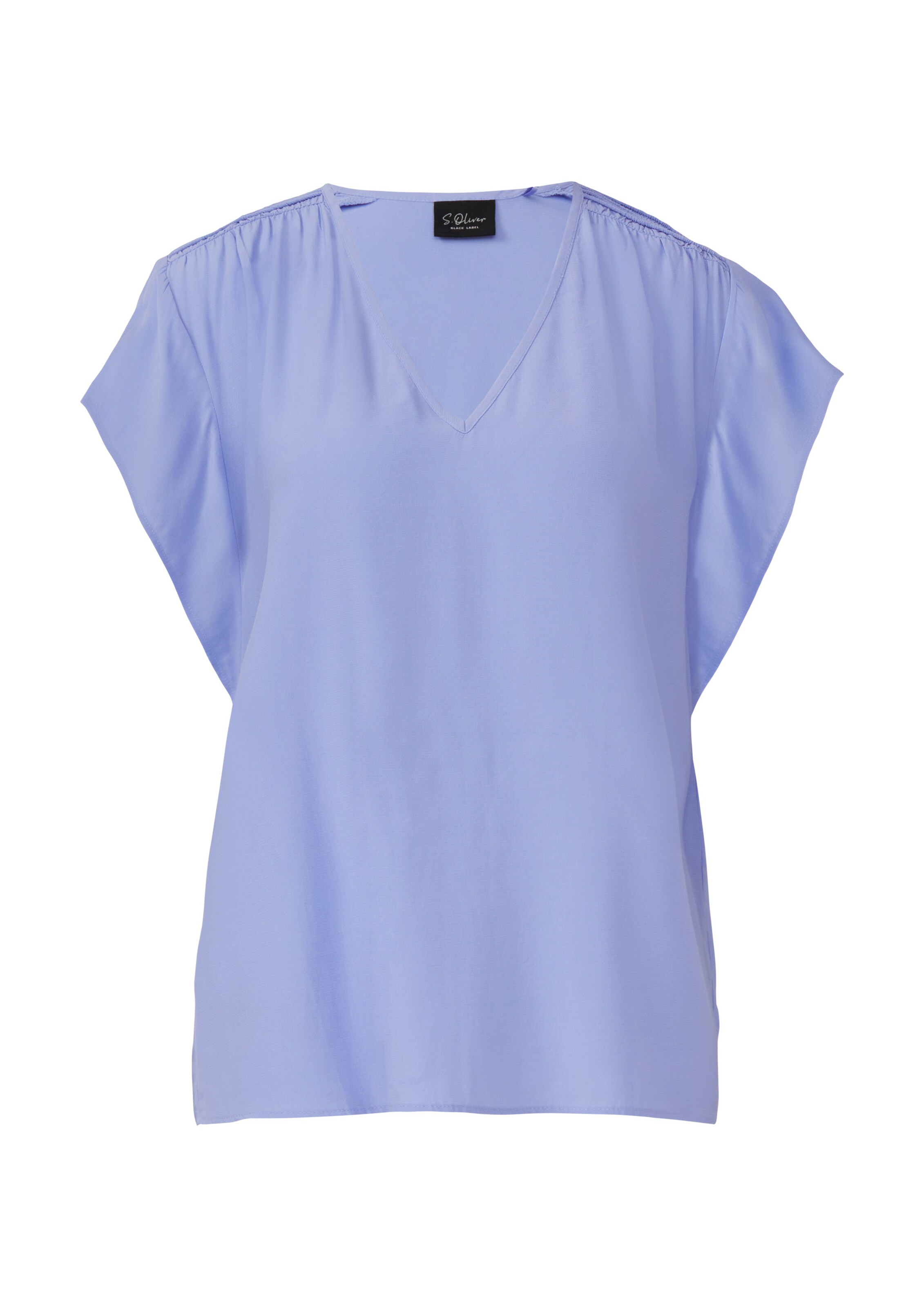 s.Oliver BLACK LABEL Blouse in Blauw: voorkant