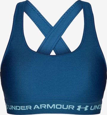 UNDER ARMOUR Biustonosz sportowy w kolorze niebieski: przód