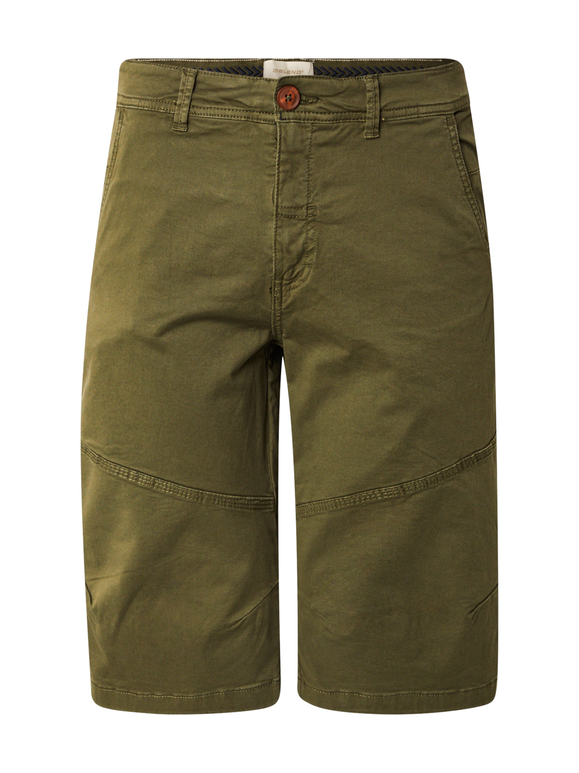 BLEND Regular Chinobyxa 'BHMORGAN' i grön: framsida