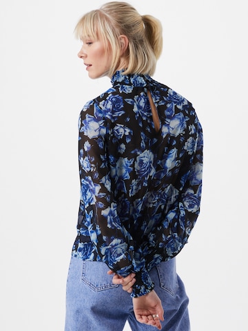 Gina Tricot Bluse in Blau