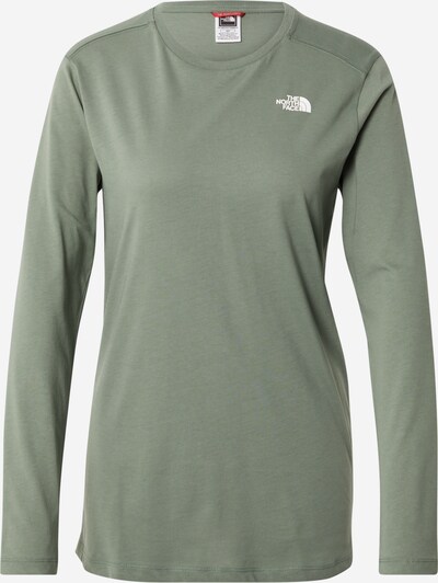 THE NORTH FACE Shirt 'SIMPLE DOME' in pastellgrün / weiß, Produktansicht