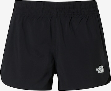 juoda THE NORTH FACE Standartinis Sportinės kelnės 'FLEX': priekis