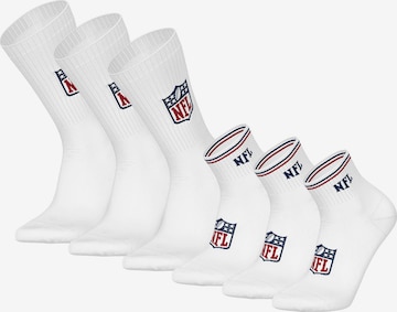 NFL Socken in Weiß: Vorderseite