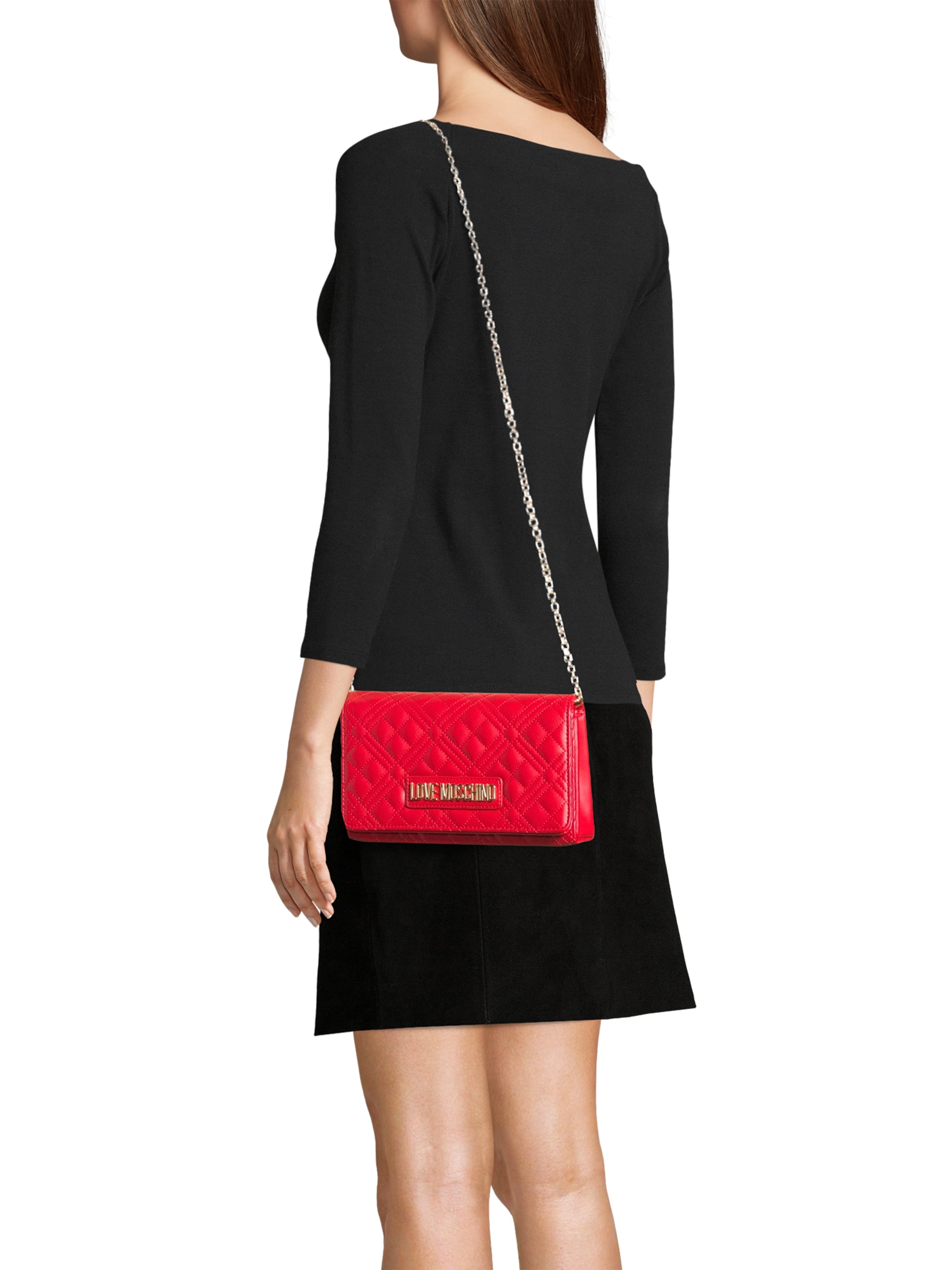 Love Moschino Taška cez rameno - Červená