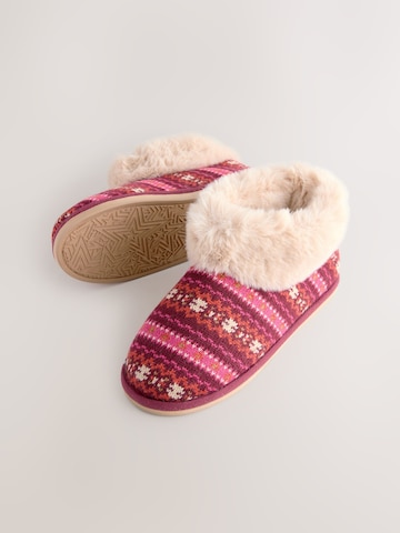 Next Huisschoenen in Rood