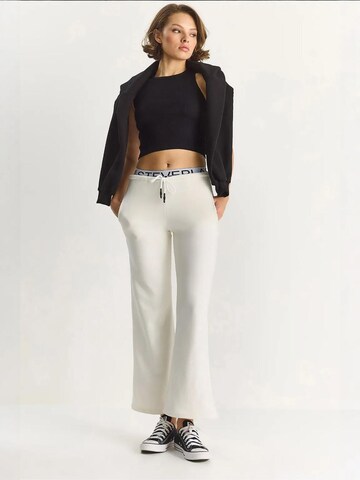 Bianco Lucci Bootcut Hose in Weiß