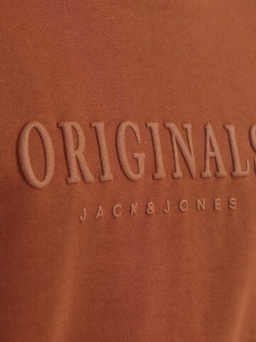 JACK & JONES Sweatshirt in Bruin