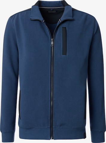 CASAMODA Sweatjacke in Blau: Vorderseite