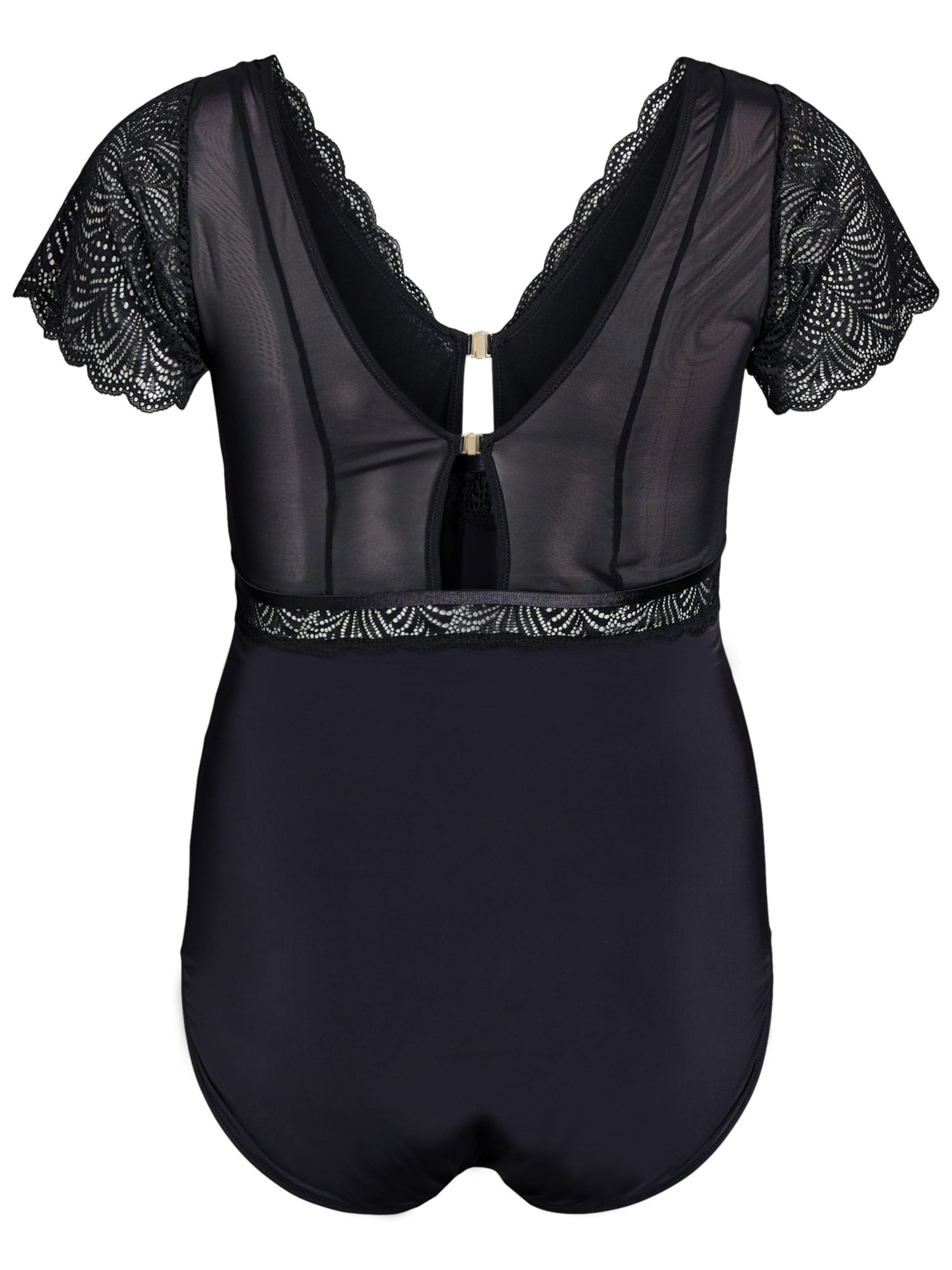 Tricou body de la Devoted by Zizzi pe negru