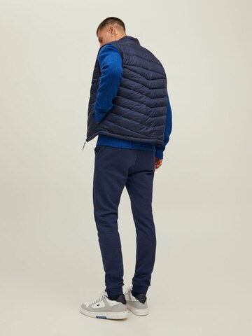 JACK & JONES Tapered Trousers in Blue