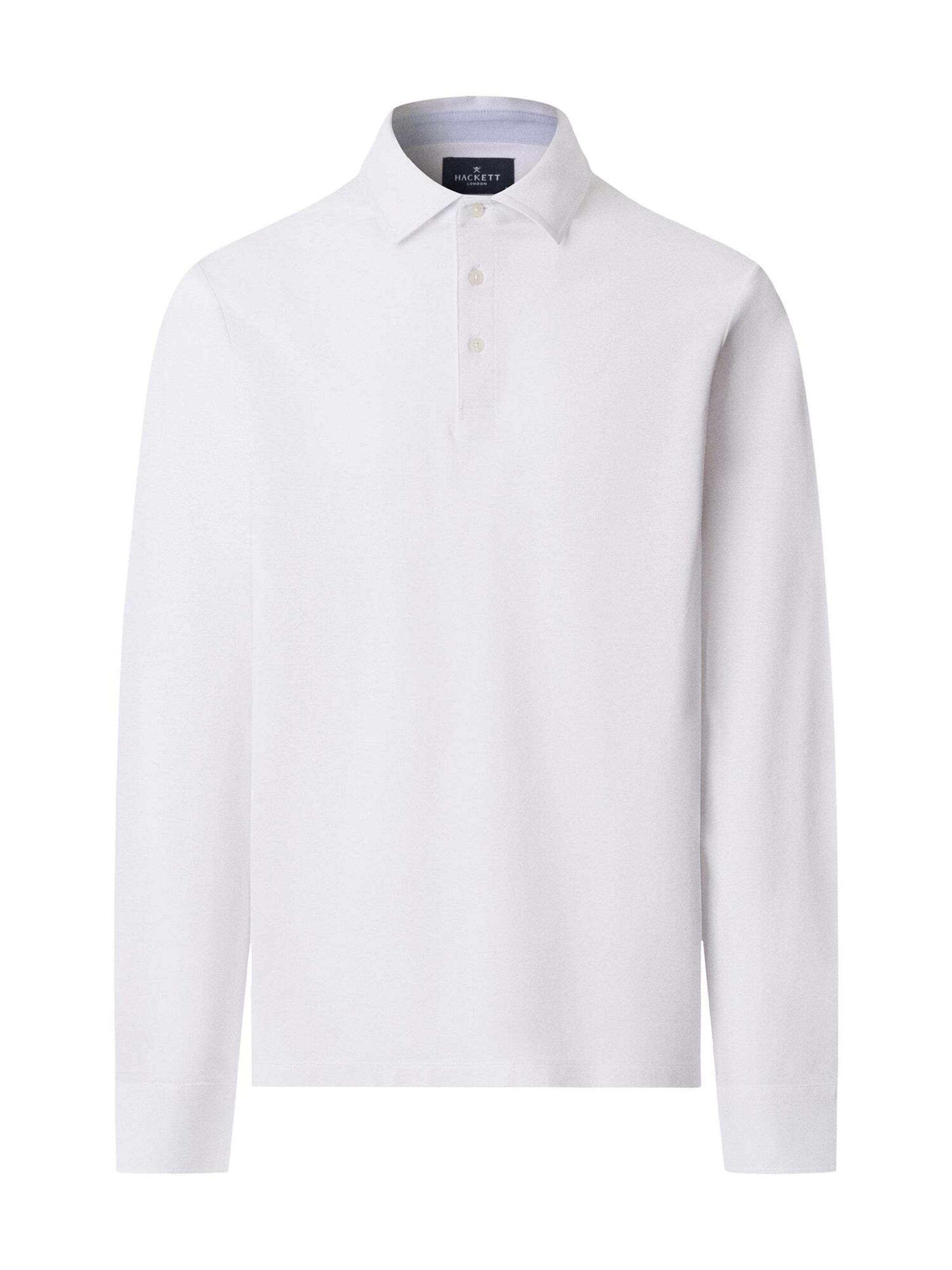 Hackett London Shirt in Wit: voorkant