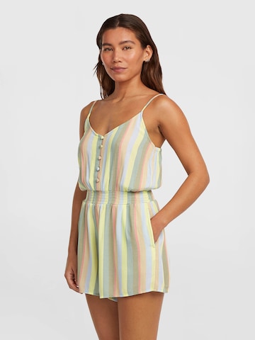 O'NEILL Комбинезон 'Thin Strap Buttoned Romper' в Зеленый