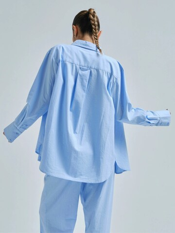 Seamless Basic Shirt ' Amalfi shirt ' in Blue