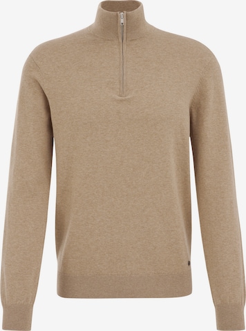 WE Fashion Sweater in Beige: front