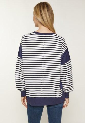 Sweat-shirt usha BLUE LABEL en blanc