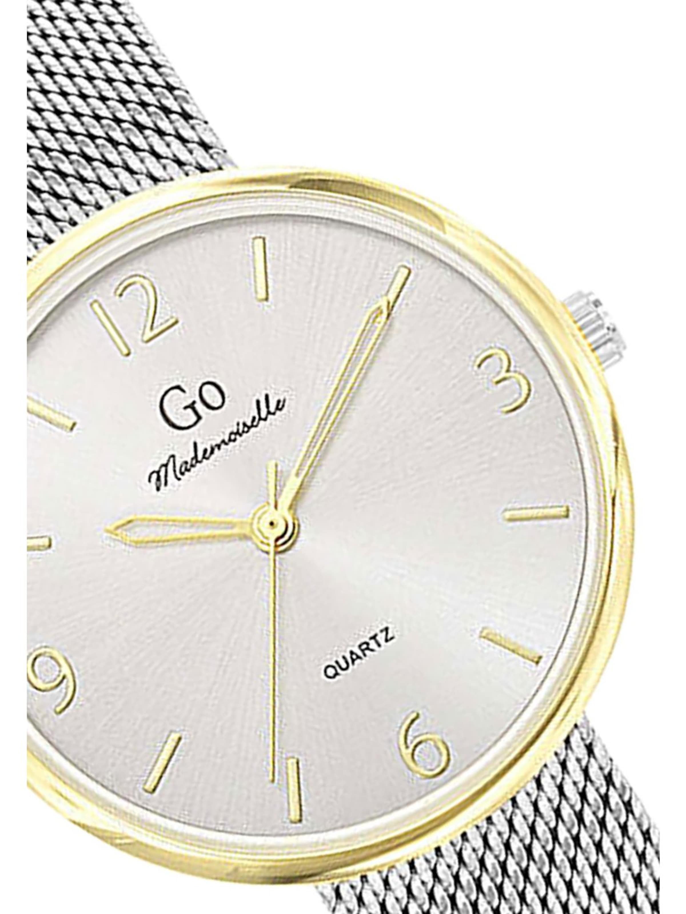 GO GirlOnly - Reloj analógico en plata