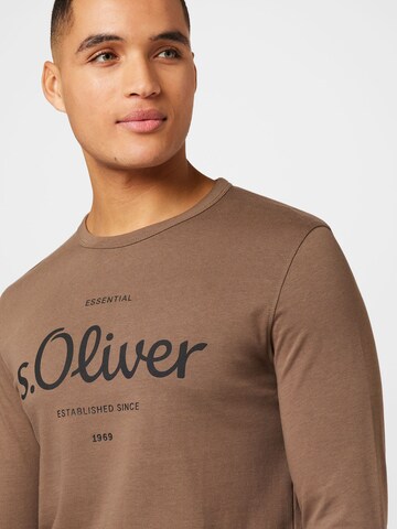 s.Oliver Shirt in Braun