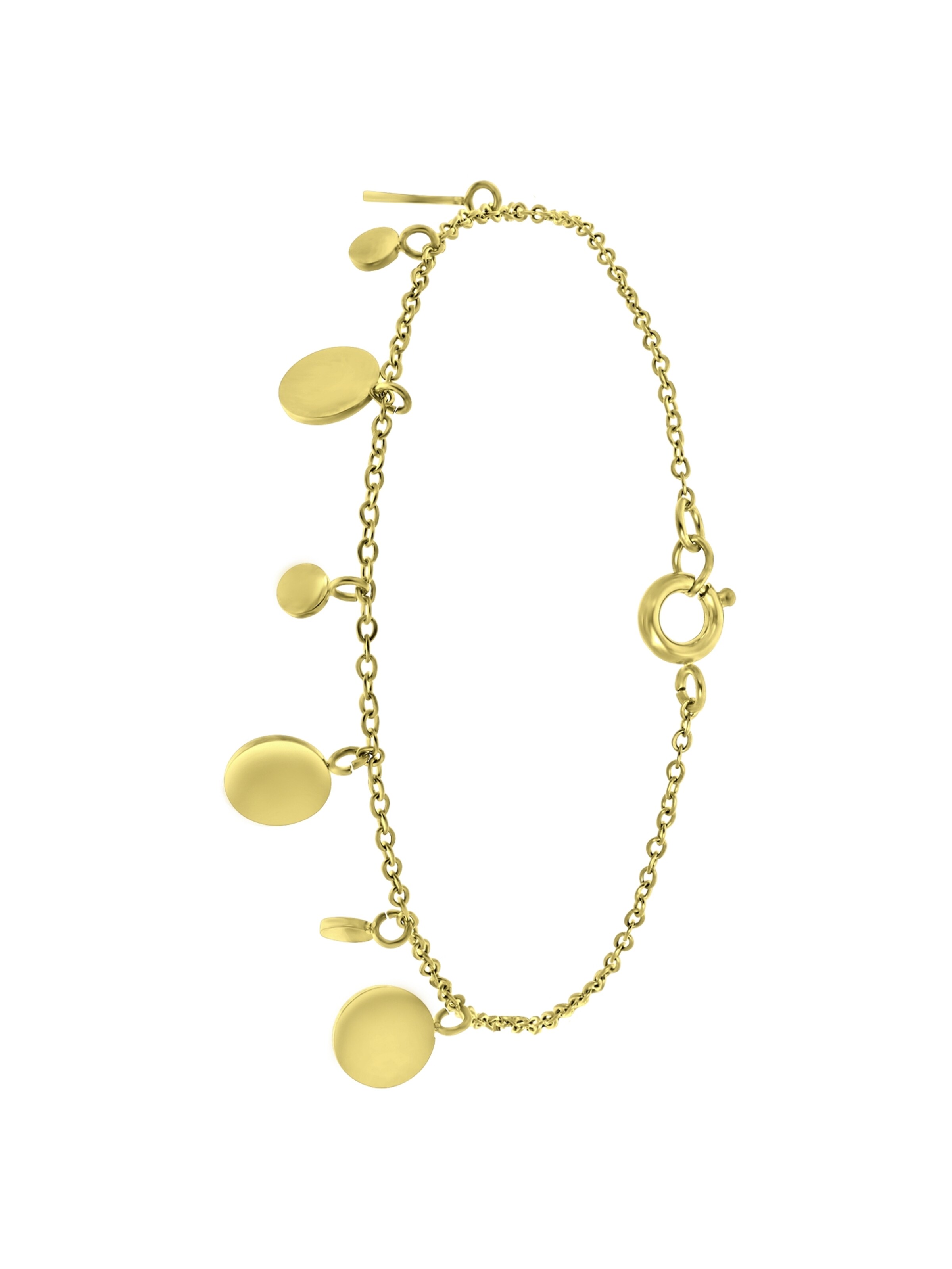 Lucardi Bracelet in Gold: front