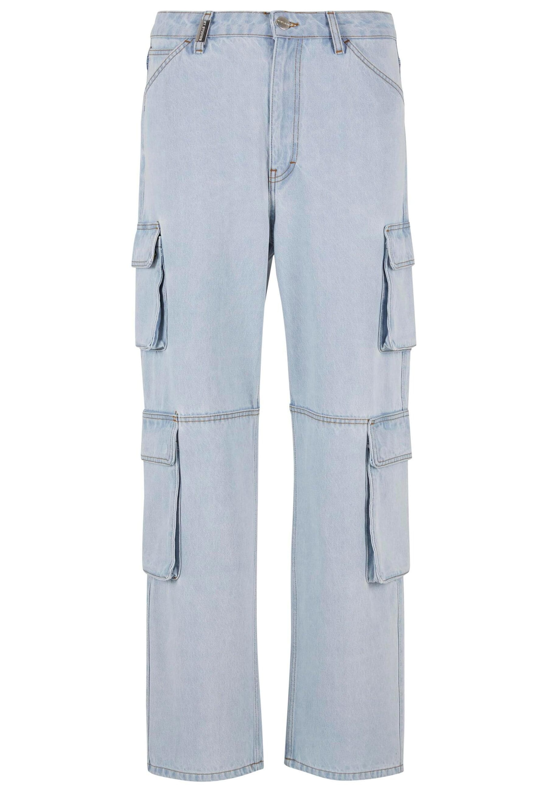 Loosefit Jeans cargo 'Aidan' di 2Y Studios in blu: frontale