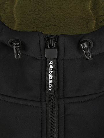SPITZBUB Fleece Jacket 'Essential' in Green