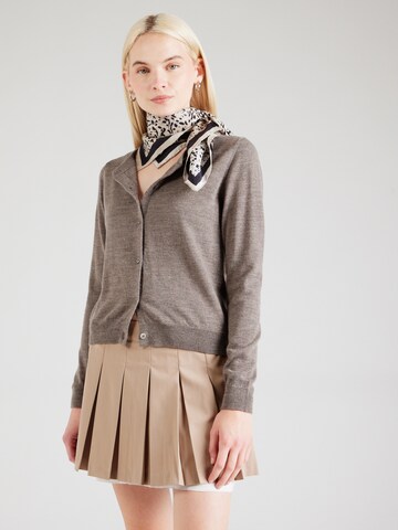 Lindex Strickjacke 'Leya' in Braun: Vorderseite