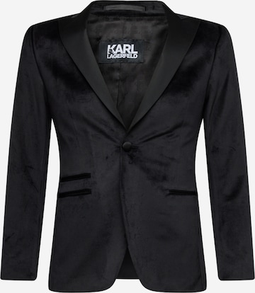 Coupe regular Veste de costume 'FORTUNE' Karl Lagerfeld en noir : devant