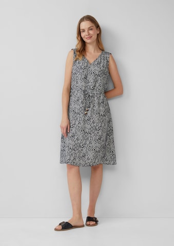 s.Oliver Kleid in Schwarz: Vorderseite