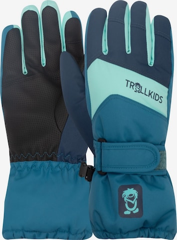 TROLLKIDS Gloves in Blue: front