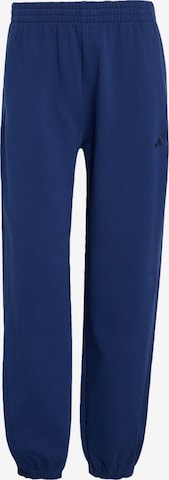 ADIDAS SPORTSWEAR - Calças de desporto em azul: frente