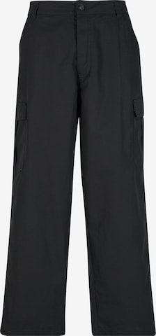 HOMEBOY - Loosefit Calças cargo em preto: frente