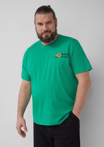 s.Oliver Shirt in Groen: voorkant