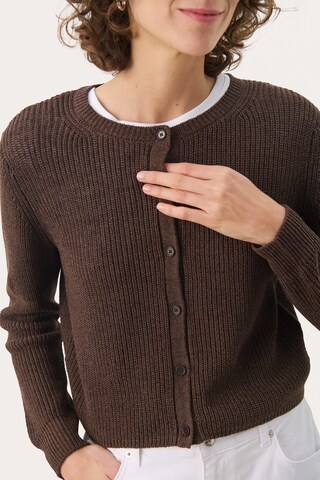 Part Two Knit cardigan 'GigiaPW' in Brown