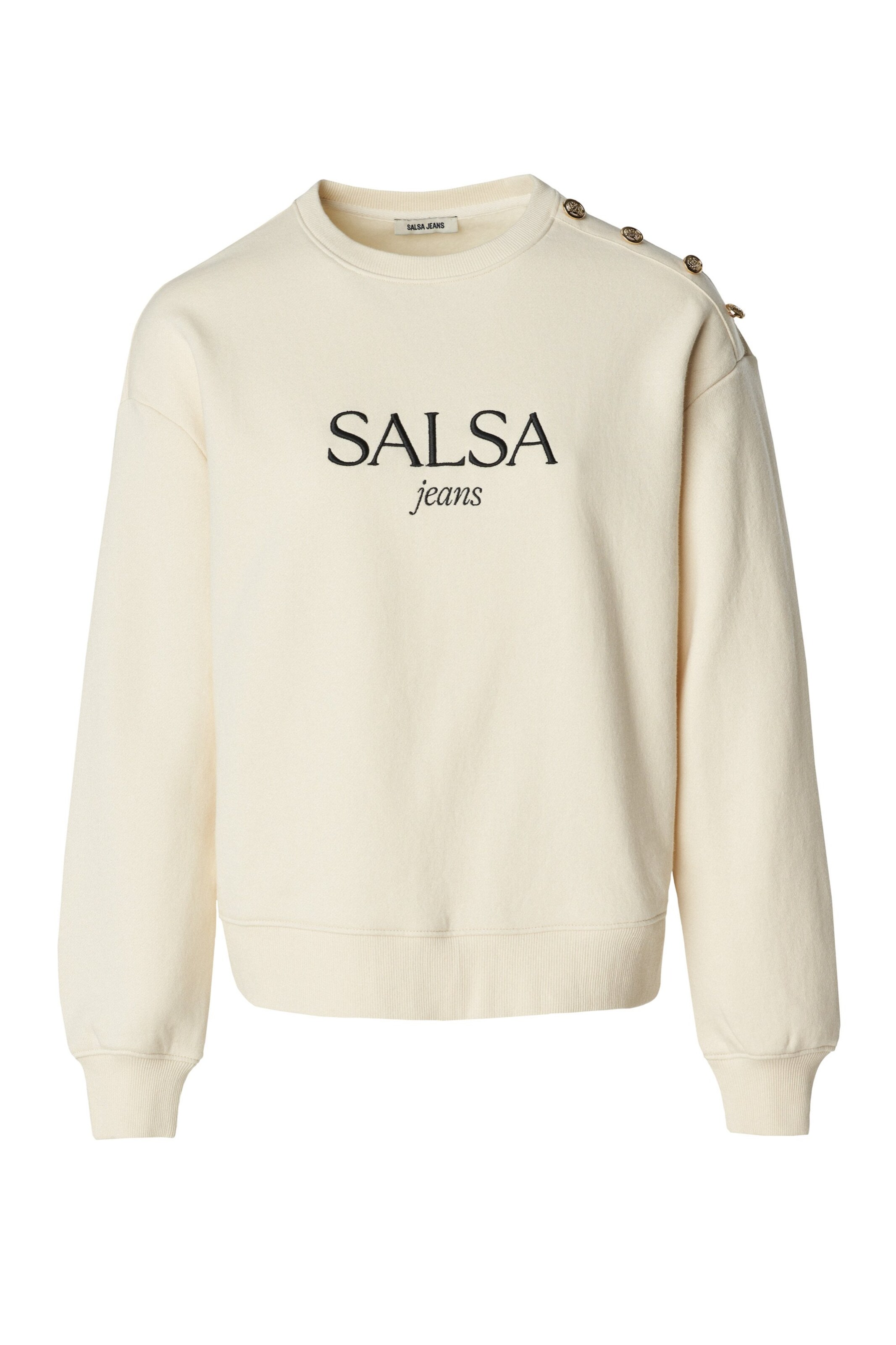 Salsa Jeans Pullover in Beige: Vorderseite