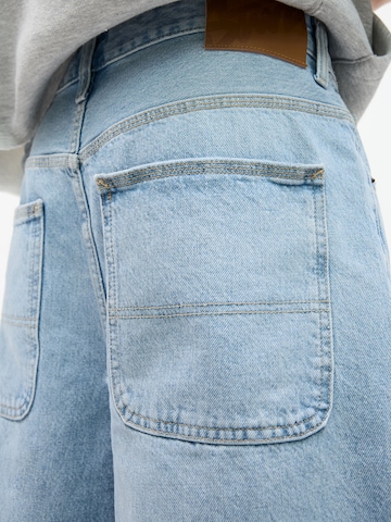 Baggy Jean Pull&Bear en bleu