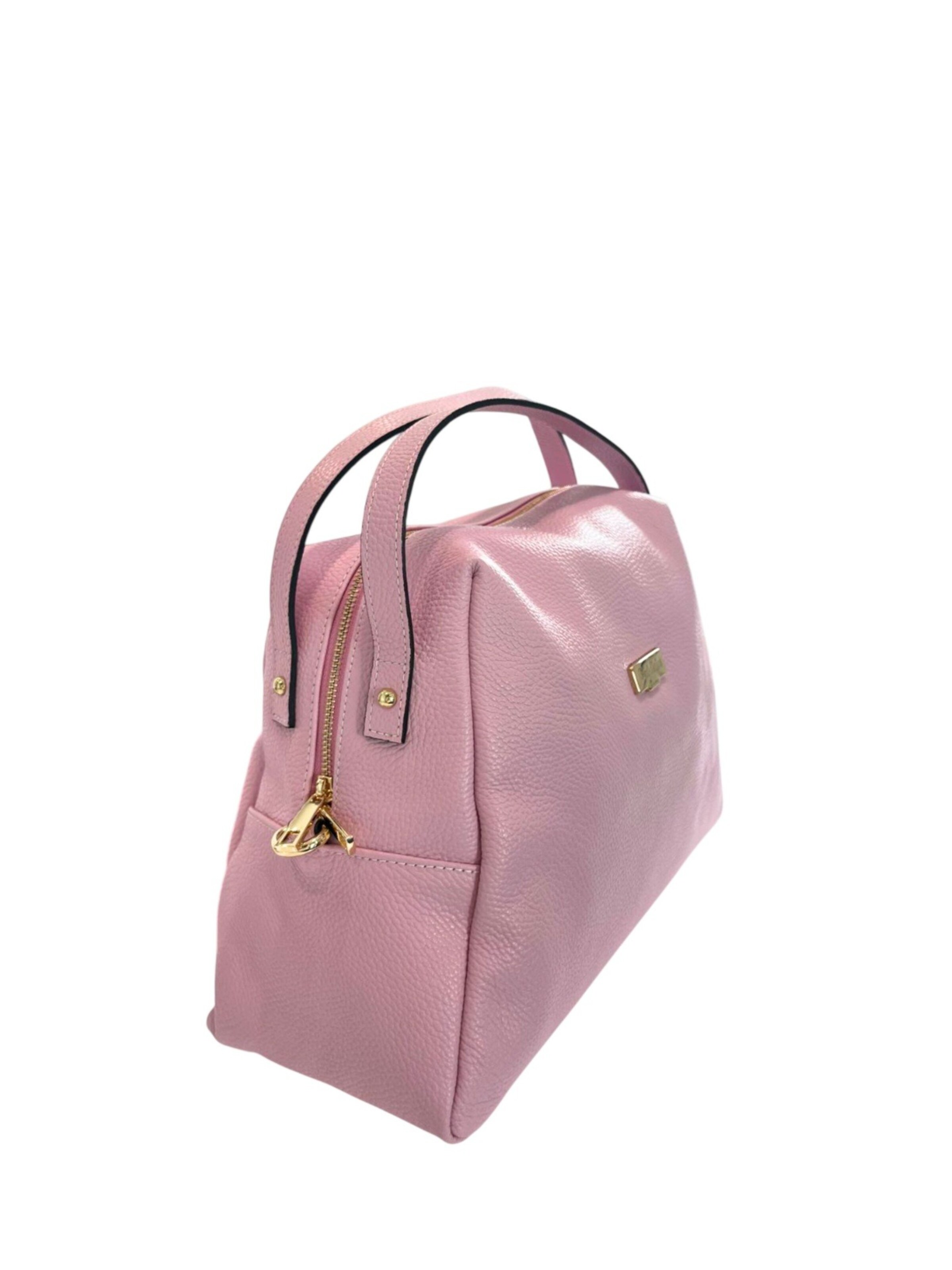 Borsa a mano 'Borsa a mano donna pelle 100% Baldinini Trend Lucca con tracolla' di Baldinini Trend in rosa