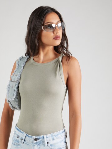 TOPSHOP Top in Grün: Vorderseite